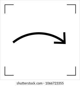 
Direction of continuous rotation
Function/description. ISO. To indicate that a control, or an object by means of a control, can be moved in a clockwise rotary motion.