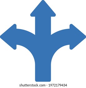 direction diversity vector glyph colour icon