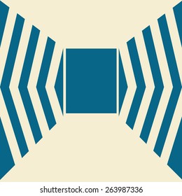 Direction For the Entrance and Exit, Input and Output.Vector illustration