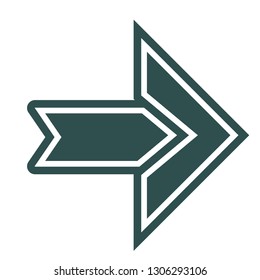 direction of the forward arrow