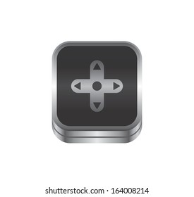 direction game desktop computer icon button