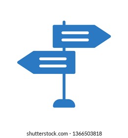 direction glyph double color