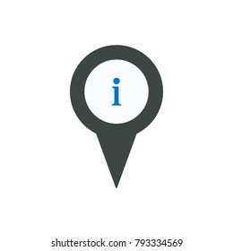 Direction help info location marker pin point icon