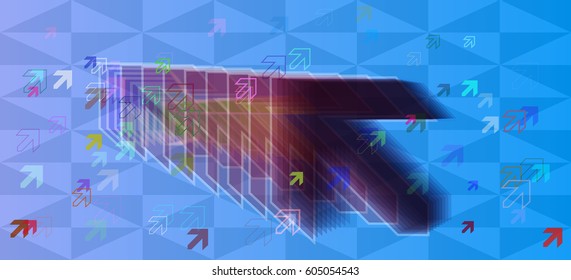 direction icon background