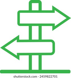 diseño de icono de dirección eps 10