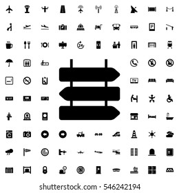 direction icon illustration isolated vector