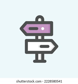 direction icon, isolated Apartment colored outline icon in light blue background, perfect for website, blog, logo, graphic design, social media, UI, mobile app