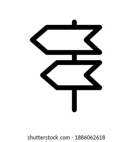 direction icon or logo isolated sign symbol vector illustration - high quality black style vector icons

