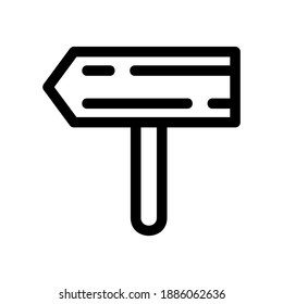 icono de dirección o logotipo símbolo de signo aislado ilustración vectorial - iconos vectoriales de estilo negro de alta calidad
