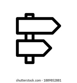 icono de dirección o logotipo símbolo de signo aislado ilustración vectorial - iconos vectoriales de estilo negro de alta calidad
