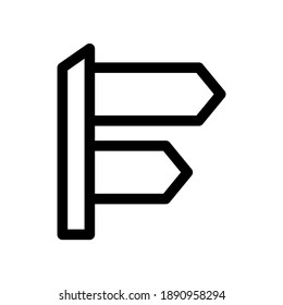 direction icon or logo isolated sign symbol vector illustration - high quality black style vector icons
