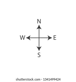 direction icon. One of the collection icons for websites, web design, mobile app
