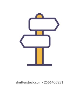 Direction icon. Summer icon design. vector graphic