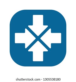 direction icon vector