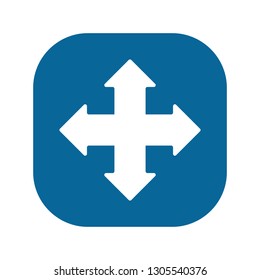 direction icon vector