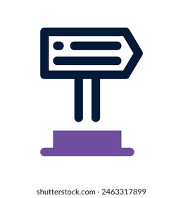 direction icon. vector mixed icon for your website, mobile, presentation, and logo design.
