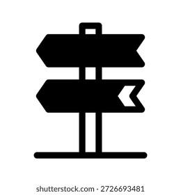 Ilustração de design de símbolo de vetor de ícone de direção