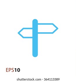 Direction icon for web and mobile