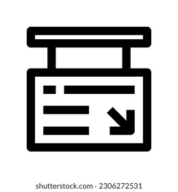 direction icon for your website, mobile, presentation, and logo design.
