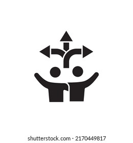 direction icons  symbol vector elements for infographic web