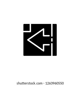 Direction Left Arrow Icon , App User Interface Essential