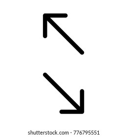  direction Line icon