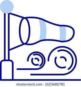 Design de Ícone de Vetor de Linha de Direção