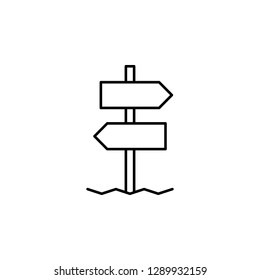 direction, navigation, arrow outline icon. Element of winter sport illustration. Signs and symbols icon can be used for web, logo, mobile app, UI, UX