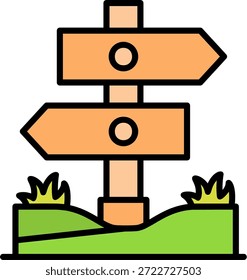 Dirección Nuevo Vector de diseño de iconos creativos