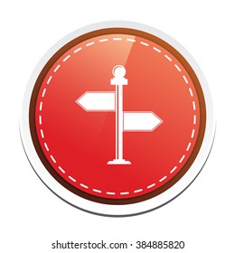 direction pole icon