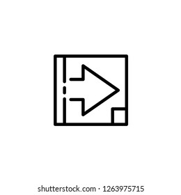 Direction Right Arrow Icon , App User Interface Essential