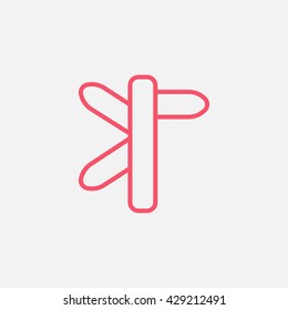 Direction road icon