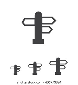Direction sign