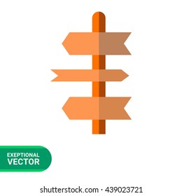 Direction sign