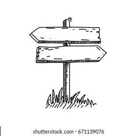 DIRECTION SIGN BOARD