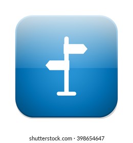 direction sign icon