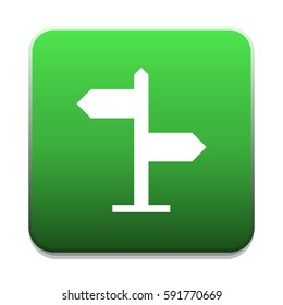 direction sign icon