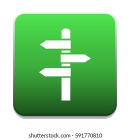 direction sign icon