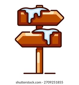 Direction sign icon. arrow, guide, navigation, signpost, path, direction, travel, road, pointer, symbol