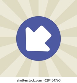 direction sign icon. sign design. background