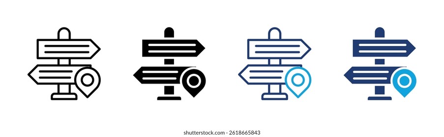 Symbol für Richtungszeichen für Design