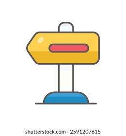 Direction Sign vector icon design use realestate illustration