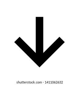 Direction signs. Black and white version