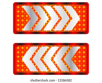 Direction sing illustration