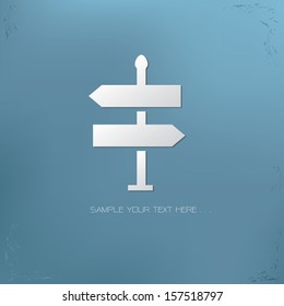 Direction symbol,vector