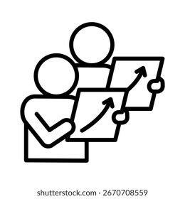 Direction Sync Icon Element For Design