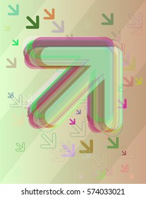 direction template art