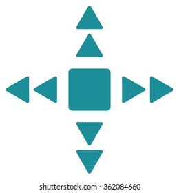 Direction Triangles Icon