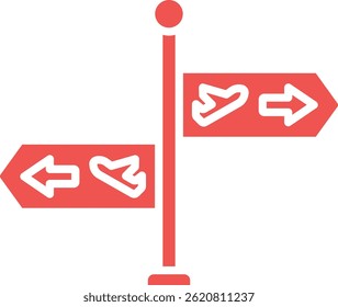 Direction vector icon. Can be used for printing, mobile and web applications.