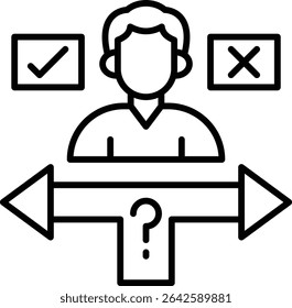 Icono de Vector de dirección. Se puede utilizar para aplicaciones de impresión, móviles y de Web.